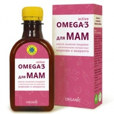 Масло льняное "Омега-3 для Мам", 200 мл.