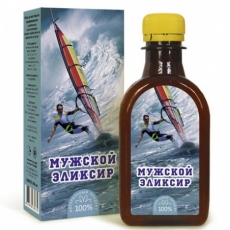 Эликсир «Мужской», масло льняное, 200 мл.