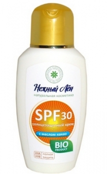 Солнцезащитный крем SPF30 с маслом какао, 150 мл.