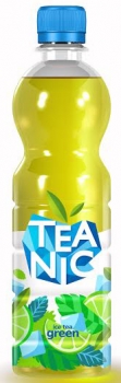 Напиток негазир. Черный чай. Лимон TEANIC 0,5л