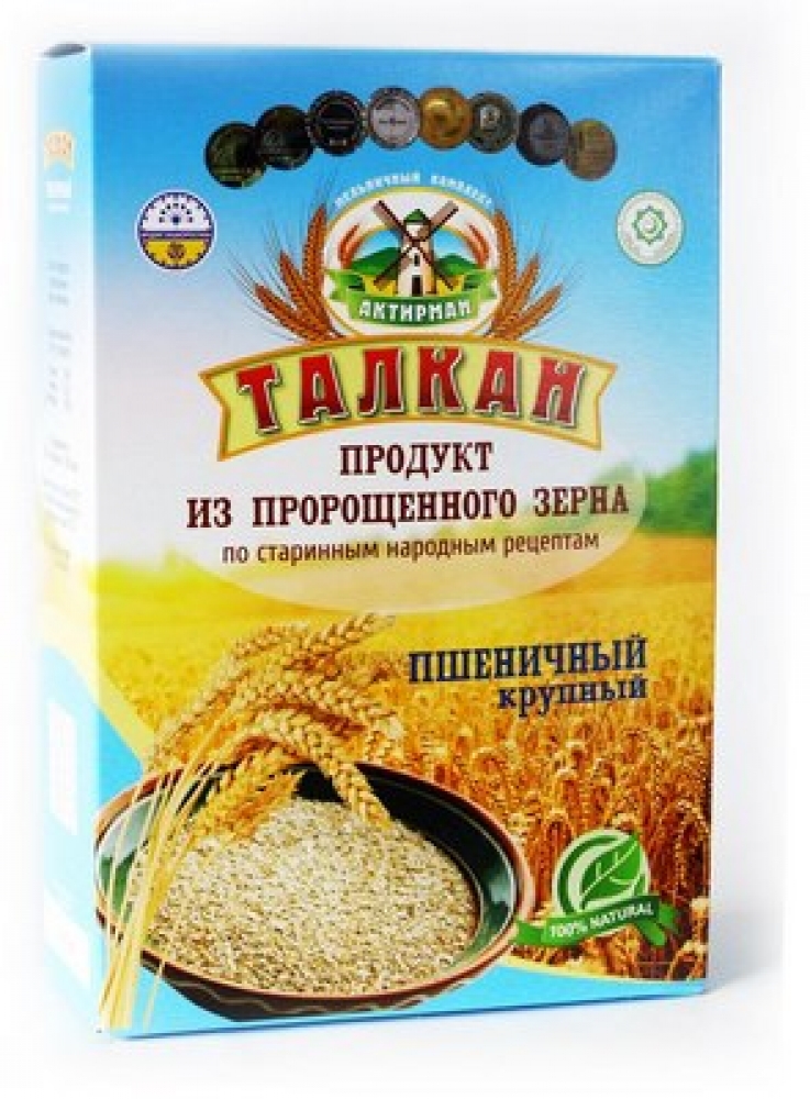 Талкан пшеничный, крупный, 400 г.